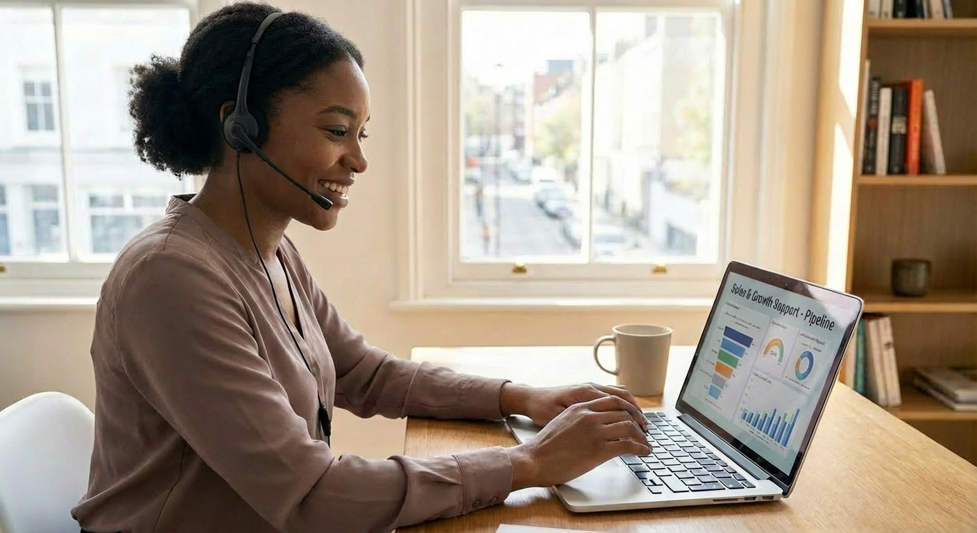 Black African operations virtual assistant